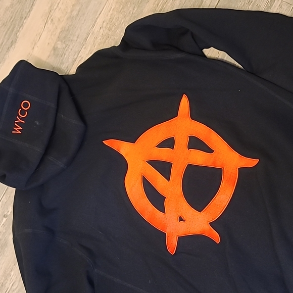 WyCo Mickey Mouse Anarchy Zip Hoodie - Sz L - Picture 4 of 5